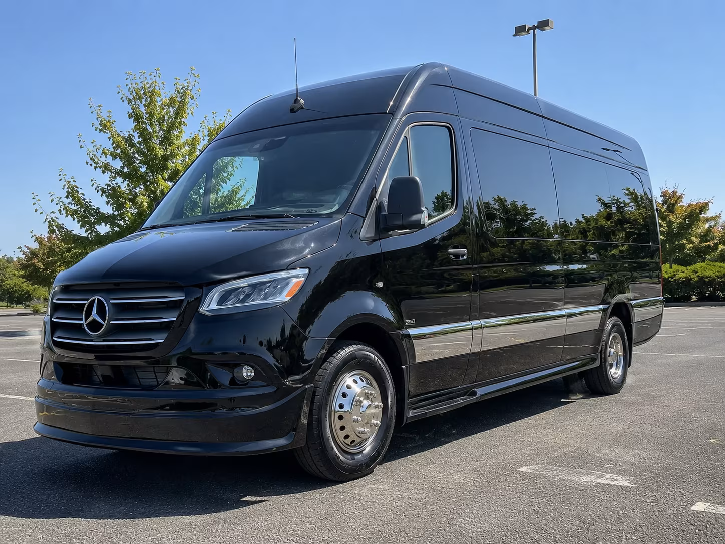 sprinter vans and minibuses for small government team transfers in white plains