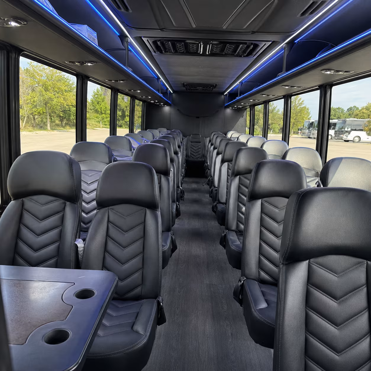 what kind of bus am i looking for and how does that change the price in white plains