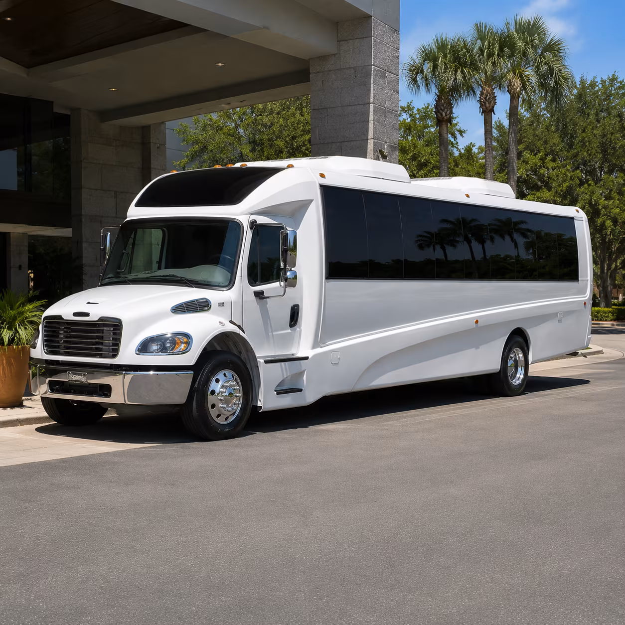 white plains 30 passenger minibus