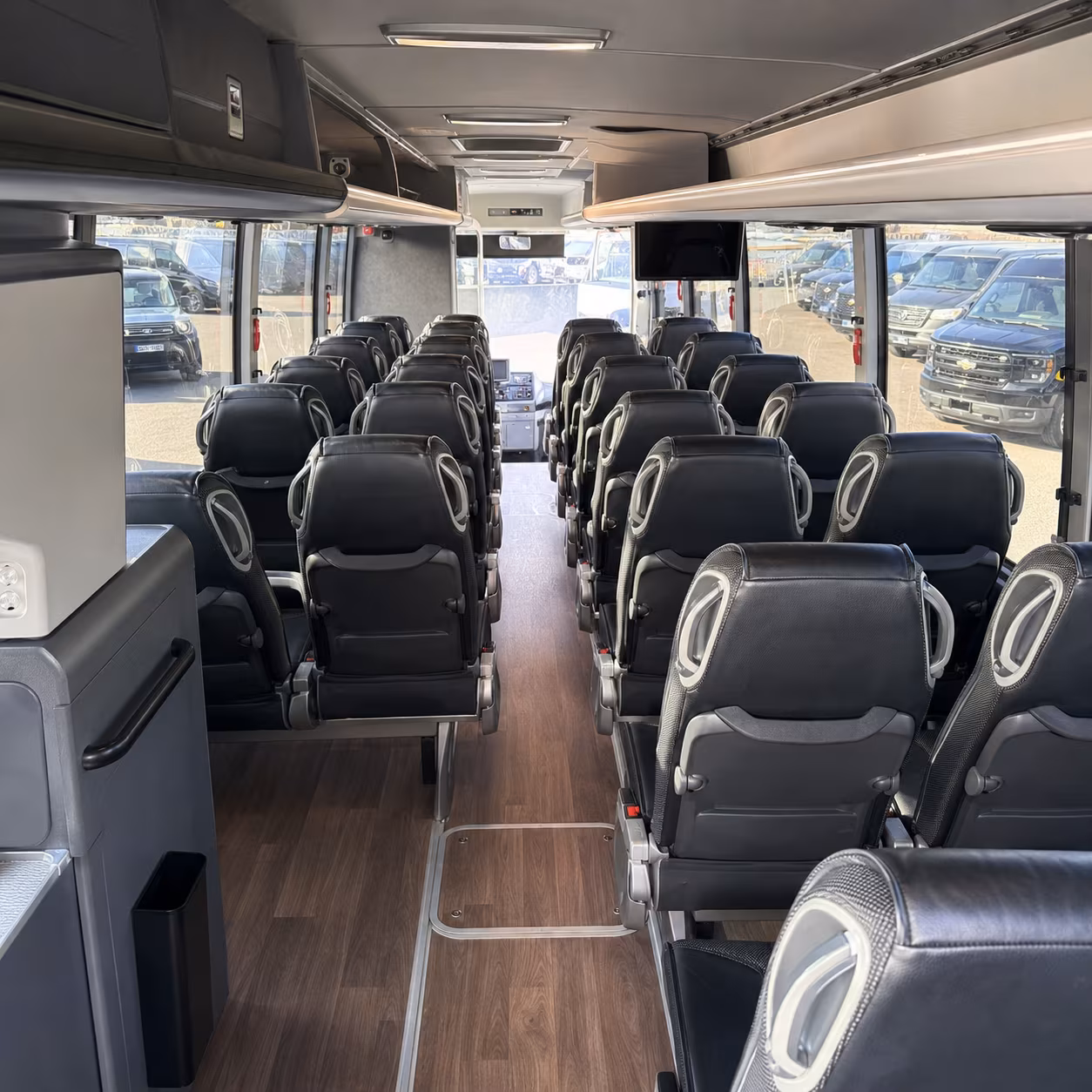white plains corporate event transportation onboard seating
