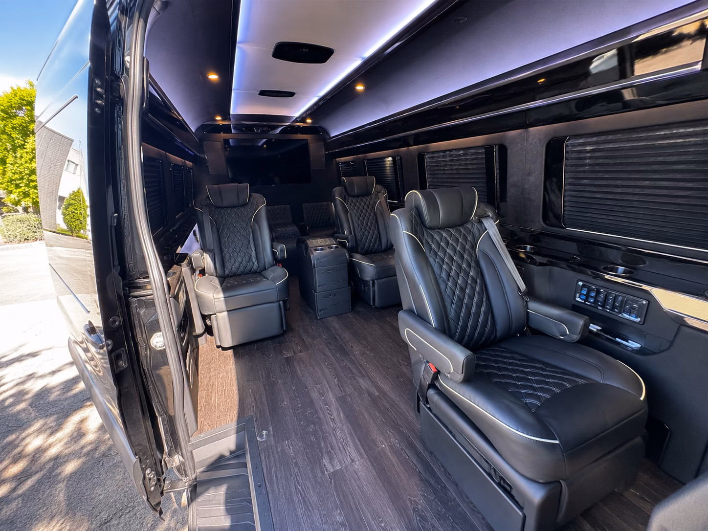 white plains employee transportation onboard seating