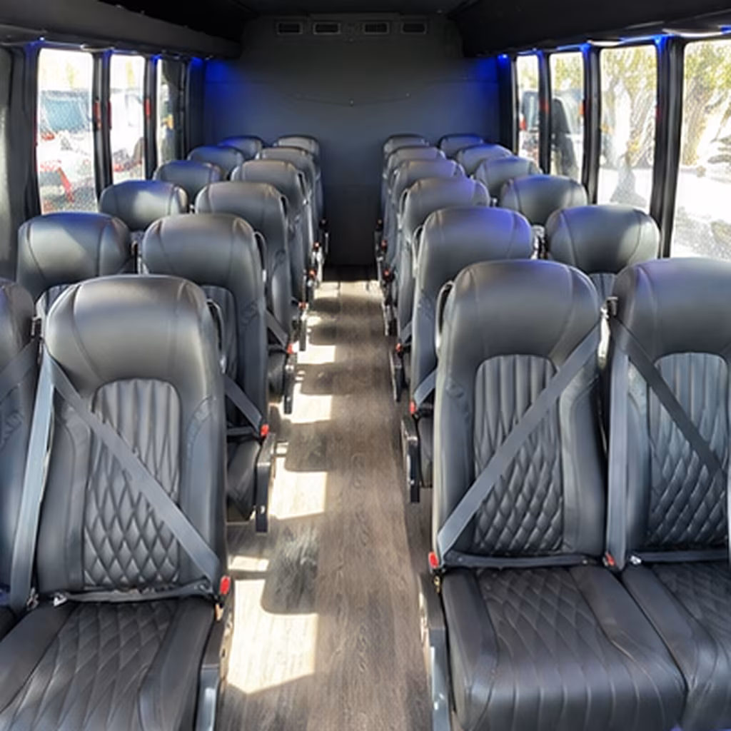 white plains long distance transportation onboard seating
