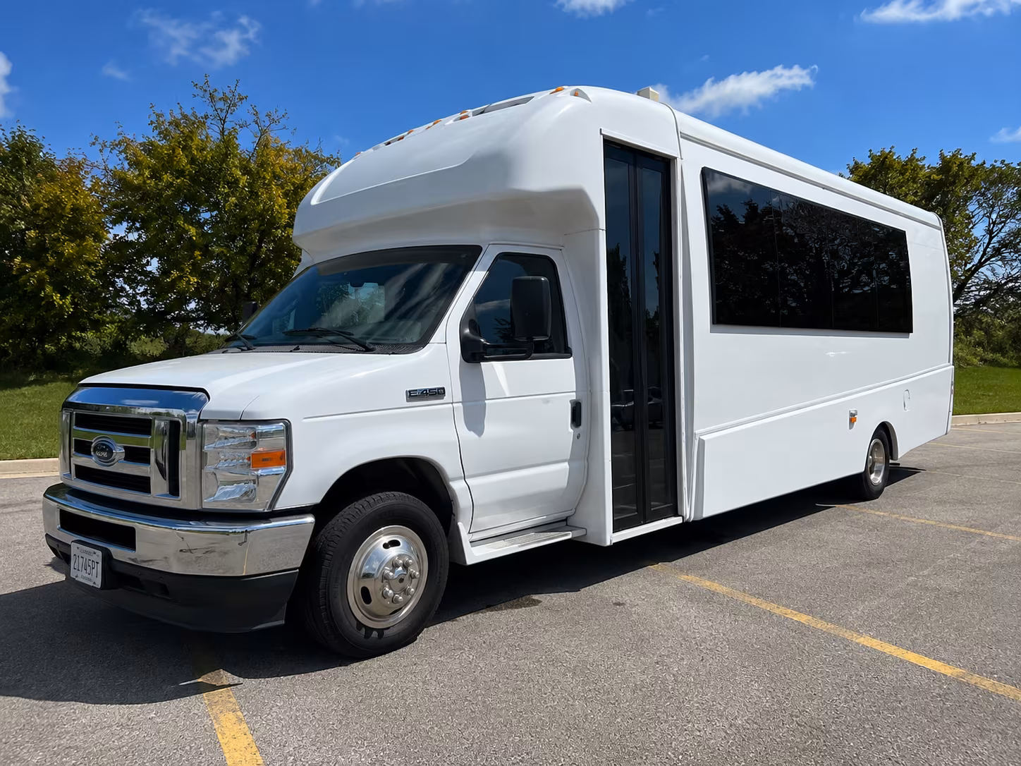 white plains prom party bus rental